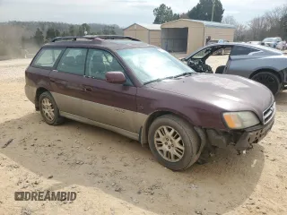 2001 Subaru Legacy Outback L.L. Bean with VIN 4S3BH806017637466, listed as a Copart auction lot 47172235 with 205,366 mi miles and Salvage title. Bid and sale history available at DreamBid. Image 4.