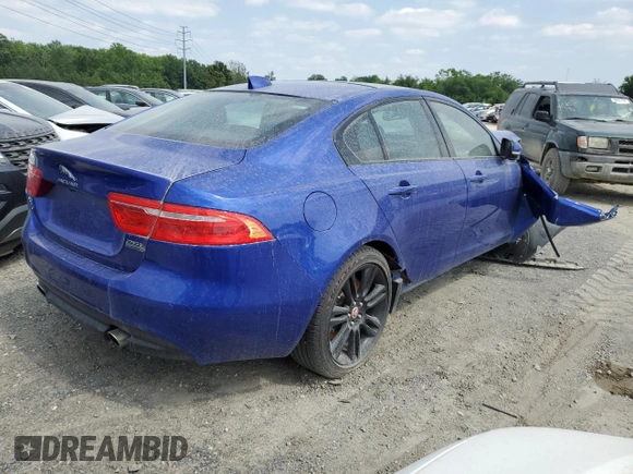 2018 Jaguar XE 25t Prestige with VIN SAJAK4FX8JCP31741, listed as a Copart auction lot 59664214 with 40,794 mi miles and Clean Title. Bid and sale history available at carsss.com. Image 3.