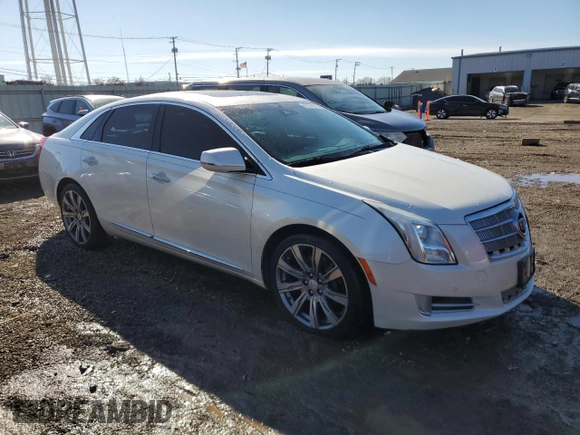 2013 Cadillac XTS Platinum z VIN 2G61V5S33D9235209, wystawiony jako Copart lot #46158375 z przebiegiem 178 848 mil mil oraz Szkody całkowita. Historia ofert i sprzedaży dostępna na DreamBid. Obrazek 4.