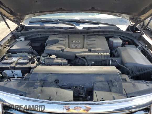 2012 Infiniti QX56 8-passenger with VIN JN8AZ2NC4C9317535, listed as a Copart auction lot 69211014 with 157,117 mi miles and Clean Title. Bid and sale history available at carsss.com. Image 12.