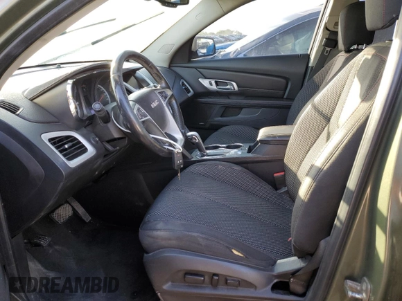 2015 GMC Terrain SLE with VIN 2GKALREK0F6143786, listed as a Copart auction lot 52135785 with 0 mi miles and Salvage Title. Bid and sale history available at carsss.com. Image 7.