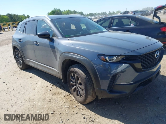 2024 Mazda CX-50 S Select with VIN 7MMVABAM5RN192435, listed as a IAAI auction lot 42136137 with 6,721 mi miles and . Bid and sale history available at DreamBid. Image 1.
