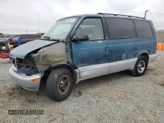 1998 GMC Safari z VIN 1GKDM19W0WB539092, wystawiony jako Copart lot #59405135 z przebiegiem 132 978 mil mil oraz Szkoda całkowita • Salvage title. Historia ofert i sprzedaży dostępna na DreamBid. Obrazek 1.