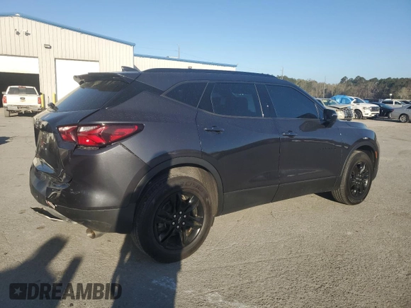 2021 Chevrolet Blazer LT with VIN 3GNKBCRS9MS532927, listed as a Copart auction lot 49718015 with 77,987 mi miles and Salvage title. Bid and sale history available at DreamBid. Image 3.