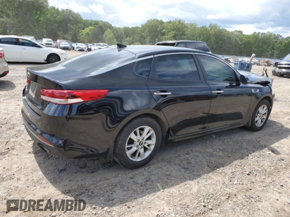 2016 Kia Optima LX with VIN 5XXGT4L31GG106405, listed as a Copart auction lot 56668605 with 174,933 mi miles and Clean title. Bid and sale history available at DreamBid. Image 3.
