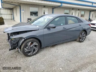 2025 Hyundai Elantra SEL Sport with VIN KMHLM4DG4SU870776, listed as a Copart auction lot 45567365 with 3,475 mi miles and Salvage Title. Bid and sale history available at carsss.com. Image 1.
