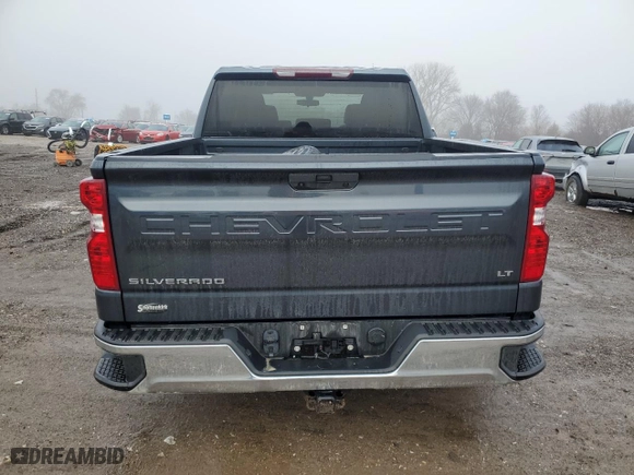 2022 Chevrolet Silverado 1500 LTD LT with VIN 1GCPYJEK1NZ137183, listed as a Copart auction lot 86805244 with 71,868 mi miles and Salvage Title. Bid and sale history available at carsss.com. Image 6.