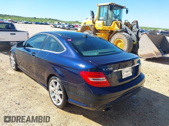 2012 Mercedes-Benz C 250 with VIN WDDGJ4HB5CF751658, listed as a IAAI auction lot 42079446 with 135,199 mi miles and . Bid and sale history available at DreamBid. Image 3.