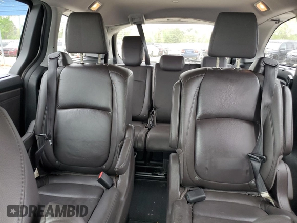 2018 Honda Odyssey Touring with VIN 5FNRL6H81JB078091, listed as a Copart auction lot 51372075 with 104,144 mi miles and Salvage Title. Bid and sale history available at carsss.com. Image 10.