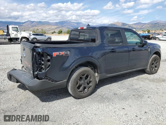 2023 Ford Maverick XL with VIN 3FTTW8F99PRA20323, listed as a Copart auction lot 51022715 with 22,446 mi miles and Salvage Title. Bid and sale history available at DreamBid. Image 3.