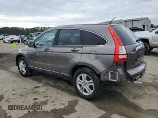 2011 Honda CR-V EX-L with VIN 5J6RE3H70BL039761, listed as a Copart auction lot 42947185 with 64,187 mi miles and Salvage Title. Bid and sale history available at carsss.com. Image 2.