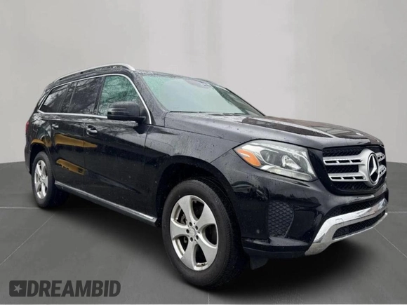 2017 Mercedes-Benz GLS 450 z VIN 4JGDF6EE4HA858306, wystawiony jako Copart lot #62227775 z przebiegiem 208 038 mil mil oraz Czysty tytuł • Clean title. Historia ofert i sprzedaży dostępna na DreamBid. Obrazek 1.