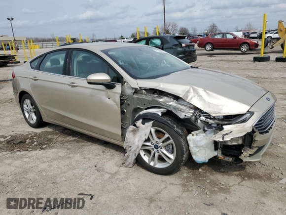 2018 Ford Fusion SE with VIN 3FA6P0HD0JR196333, listed as a Copart auction lot 51689275 with 72,767 mi miles and Salvage Title. Bid and sale history available at carsss.com. Image 4.