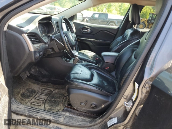 2017 Jeep Cherokee Limited with VIN 1C4PJMDB8HW544379, listed as a Copart auction lot 58722105 with 145,291 mi miles and Salvage title. Bid and sale history available at DreamBid. Image 7.