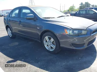 2009 Mitsubishi Lancer ES with VIN JA3AU26U19U005193, listed as a IAAI auction lot 42003055 with 99,817 mi miles. Bid and sale history available at carsss.com. Image 1.