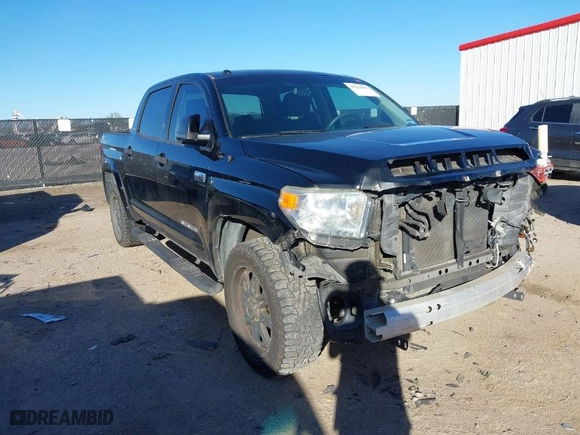 2014 Toyota Tundra 2WD Truck SR5 with VIN 5TFEY5F19EX171825, listed as a IAAI auction lot 41220007 with 113,379 mi miles. Bid and sale history available at carsss.com. Image 1.