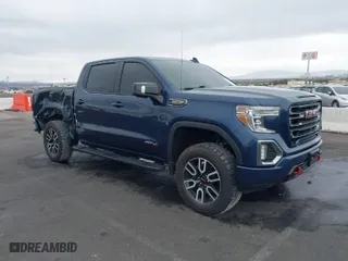 2020 GMC Sierra 1500 AT4 with VIN 3GTP9EEL7LG231787, listed as a IAAI auction lot 40128213 with 60,387 mi miles. Bid and sale history available at carsss.com. Image 1.