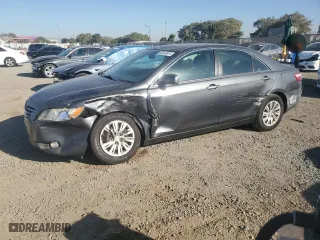 2008 Toyota Camry LE with VIN 4T1BK46K08U569952, listed as a Copart auction lot 85043824 with 134,096 mi miles and Salvage Title. Bid and sale history available at carsss.com. Image 1.