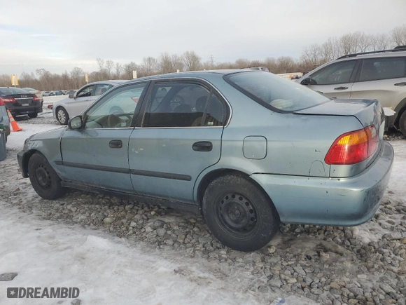 2000 Honda Civic LX with VIN 1HGEJ6675YL015146, listed as a Copart auction lot 42461605 with 167,716 mi miles and Clean Title. Bid and sale history available at carsss.com. Image 2.
