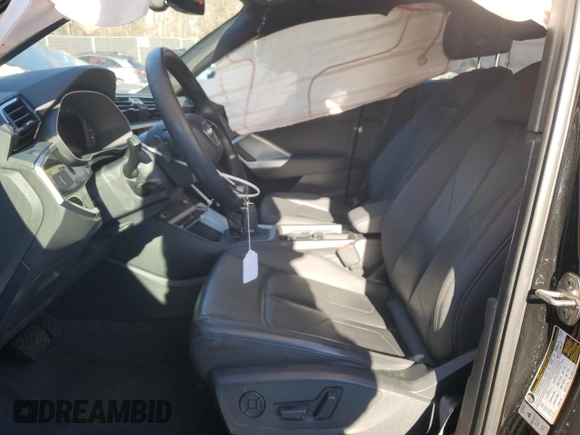 2021 Audi Q3 S line Premium with VIN WA1DECF39M1024927, listed as a Copart auction lot 41340675 with 100,886 mi miles and Salvage Title. Bid and sale history available at carsss.com. Image 7.