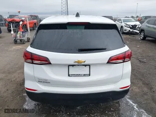 2024 Chevrolet Equinox LS with VIN 3GNAXHEG6RL279739, listed as a IAAI auction lot 41729677 with 10,027 mi miles. Bid and sale history available at carsss.com. Image 16.