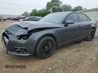 2017 Audi A4 Premium z VIN WAUANAF40HN065447, wystawiony jako Copart lot #56946135 z przebiegiem 88 549 mil mil oraz Szkoda całkowita • Salvage title. Historia ofert i sprzedaży dostępna na DreamBid. Obrazek 1.