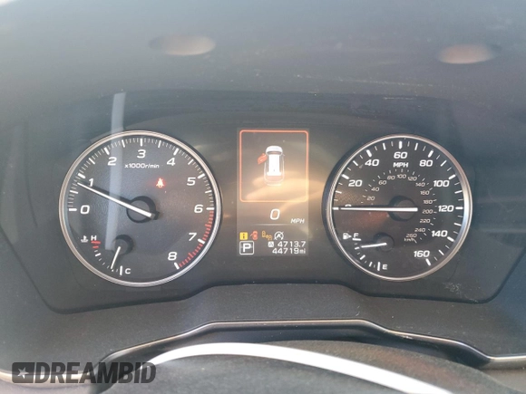 2020 Subaru Outback with VIN 4S4BTGHD3L3144155, listed as a Copart auction lot 86255994 with 44,719 mi miles and Salvage title. Bid and sale history available at DreamBid. Image 9.