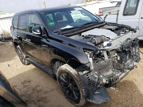 2020 Lexus GX with VIN JTJAM7BX9L5252538, listed as a Copart auction lot 67857242 with 52,860 mi miles. Bid and sale history available at carsss.com. Image 4.