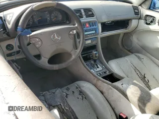 2001 Mercedes-Benz CLK 320/430 with VIN WDBLK70G91T070219, listed as a Copart auction lot 79417674 with Not Provided miles and Salvage Title. Bid and sale history available at DreamBid. Image 8.