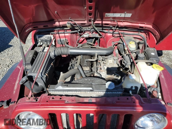 1999 Jeep Wrangler Sport with VIN 1J4FY19S0XP409124, listed as a Copart auction lot 46496615 with 166,834 mi miles and Clean Title. Bid and sale history available at carsss.com. Image 11.