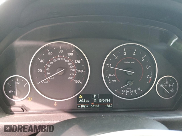 2014 BMW 4 Series 428i with VIN WBA3N7C55EF719924, listed as a Copart auction lot 74601284 with 57,165 mi miles and Clean Title. Bid and sale history available at carsss.com. Image 9.