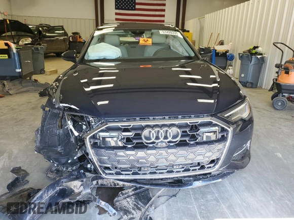 2024 Audi A6 Premium Plus with VIN WAUE3BF20RN041128, listed as a Copart auction lot 51428335 with Not Provided miles and Salvage Title. Bid and sale history available at DreamBid. Image 5.