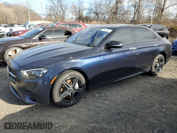 2023 Mercedes-Benz E 450 with VIN W1KZF5KB9PB151862, listed as a Copart auction lot 87880965 with Not Provided miles and Salvage Title. Bid and sale history available at DreamBid. Image 1.