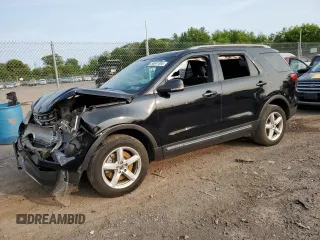 2017 Ford Explorer XLT with VIN 1FM5K8D81HGD47480, listed as a Copart auction lot 58941865 with 84,845 mi miles and Salvage title. Bid and sale history available at DreamBid. Image 1.