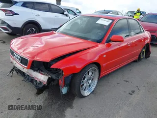 2001 Audi S4 with VIN WAURD68D71A011267, listed as a IAAI auction lot 41593465 with 201,666 mi miles. Bid and sale history available at carsss.com. Image 19.