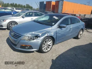 2009 Volkswagen CC Sport with VIN WVWEU73C39E526826, listed as a Copart auction lot 74641144 with 144,196 mi miles and Salvage Title. Bid and sale history available at DreamBid. Image 1.