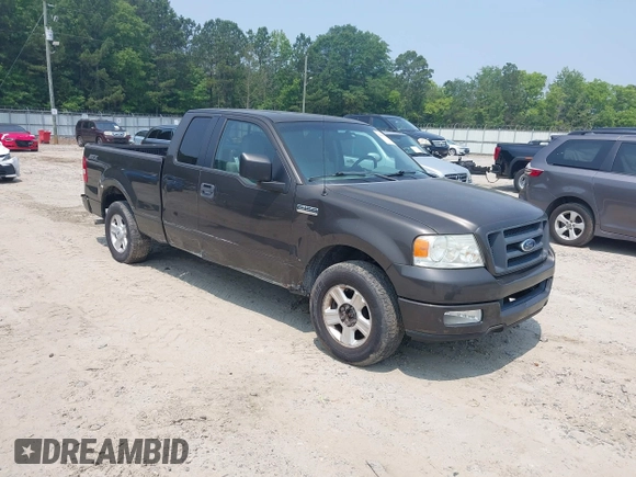 2005 Ford F-150 STX with VIN 1FTRX12W45NB95184, listed as a IAAI auction lot 42406068 with 164,727 mi miles and . Bid and sale history available at DreamBid. Image 1.
