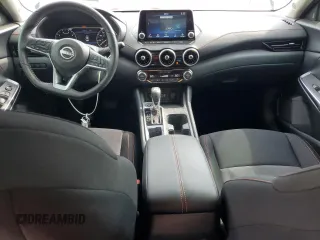 2024 Nissan Sentra SR with VIN 3N1AB8DV0RY358384, listed as a Copart auction lot 55719145 with 3,132 mi miles and Salvage title. Bid and sale history available at DreamBid. Image 8.