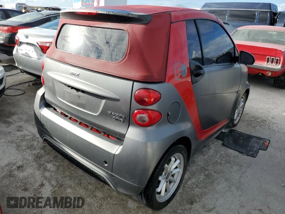 2015 Smart fortwo with VIN WMEEK9AA7FK832753, listed as a Copart auction lot 76957204 with Not Provided miles and Non Repairable. Bid and sale history available at DreamBid. Image 3.