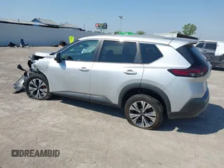 2022 Nissan Rogue SV with VIN 5N1BT3BB1NC708873, listed as a IAAI auction lot 40524996 with 59,684 mi miles. Bid and sale history available at carsss.com. Image 15.