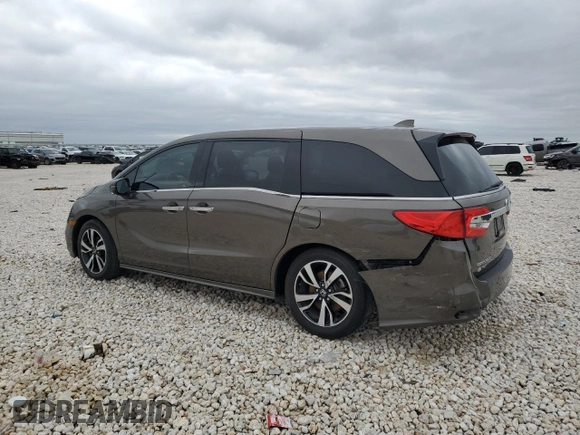 2019 Honda Odyssey Elite with VIN 5FNRL6H94KB004044, listed as a Copart auction lot 44556275 with 62,492 mi miles and Salvage Title. Bid and sale history available at DreamBid. Image 2.
