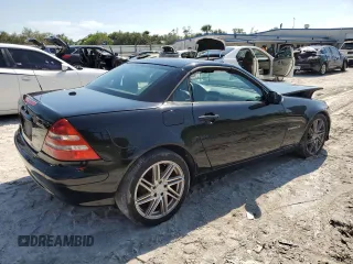 2002 Mercedes-Benz SLK-Class 2.3L Kompressor with VIN WDBKK49F02F269048, listed as a Copart auction lot 74830014 with 192,603 mi miles and Salvage Title. Bid and sale history available at carsss.com. Image 4.