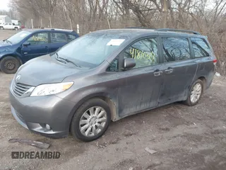 2014 Toyota Sienna Ltd with VIN 5TDDK3DC4ES087696, listed as a IAAI auction lot 41810314 with 191,852 mi miles. Bid and sale history available at carsss.com. Image 19.
