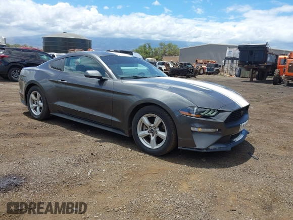 2018 Ford Mustang EcoBoost with VIN 1FA6P8TH0J5123717, listed as a IAAI auction lot 42542683 with 101,729 mi miles and . Bid and sale history available at DreamBid. Image 1.