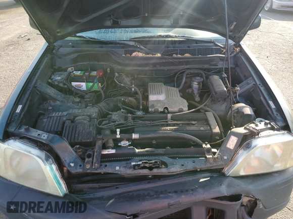 2000 Honda CR-V EX with VIN JHLRD1861YC020765, listed as a Copart auction lot 74510874 with 125,654 mi miles and Salvage Title. Bid and sale history available at carsss.com. Image 11.