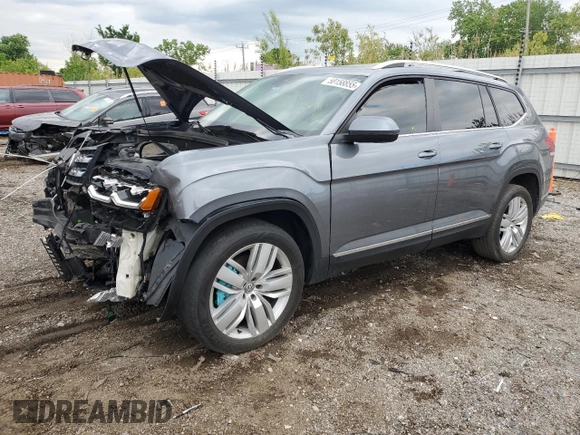 2020 Volkswagen Atlas SEL z VIN 1V2MR2CAXLC503284, wystawiony jako Copart lot #58158855 z przebiegiem 85 794 mil mil oraz Szkoda całkowita • Salvage title. Historia ofert i sprzedaży dostępna na DreamBid. Obrazek 1.