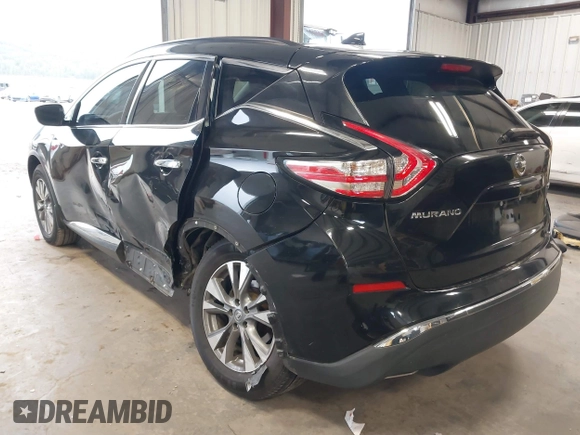2018 Nissan Murano SL with VIN 5N1AZ2MH7JN132341, listed as a IAAI auction lot 41838334 with 79,516 mi miles. Bid and sale history available at carsss.com. Image 3.
