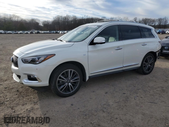 2020 Infiniti QX60 Pure with VIN 5N1DL0MN1LC546769, listed as a Copart auction lot 48313715 with 68,695 mi miles and Salvage Title. Bid and sale history available at DreamBid. Image 1.