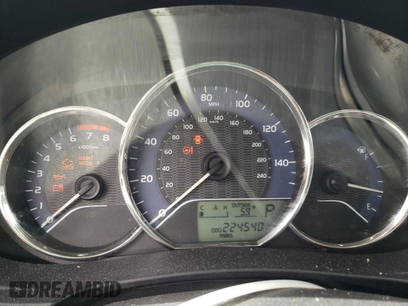 2016 Toyota Corolla L with VIN 2T1BURHE6GC683792, listed as a Copart auction lot 57605335 with 224,540 mi miles and Salvage title. Bid and sale history available at DreamBid. Image 9.