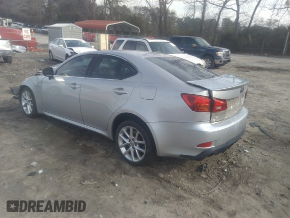 2006 Lexus IS 250 with VIN JTHCK262865000138, listed as a IAAI auction lot 41790702 with 220,000 mi miles and . Bid and sale history available at DreamBid. Image 3.